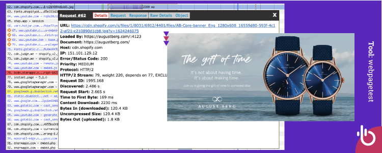 How to Optimize Late-Discovered Largest Contentful Paint Element? 8 Detecting Largest Contentful Paint Element on the Waterfall - WebPageTest