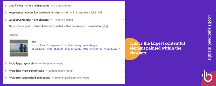 How to Optimize Late-Discovered Largest Contentful Paint Element? 2 PageSpeed Insight - Detecting Largest Contentful Paint Element