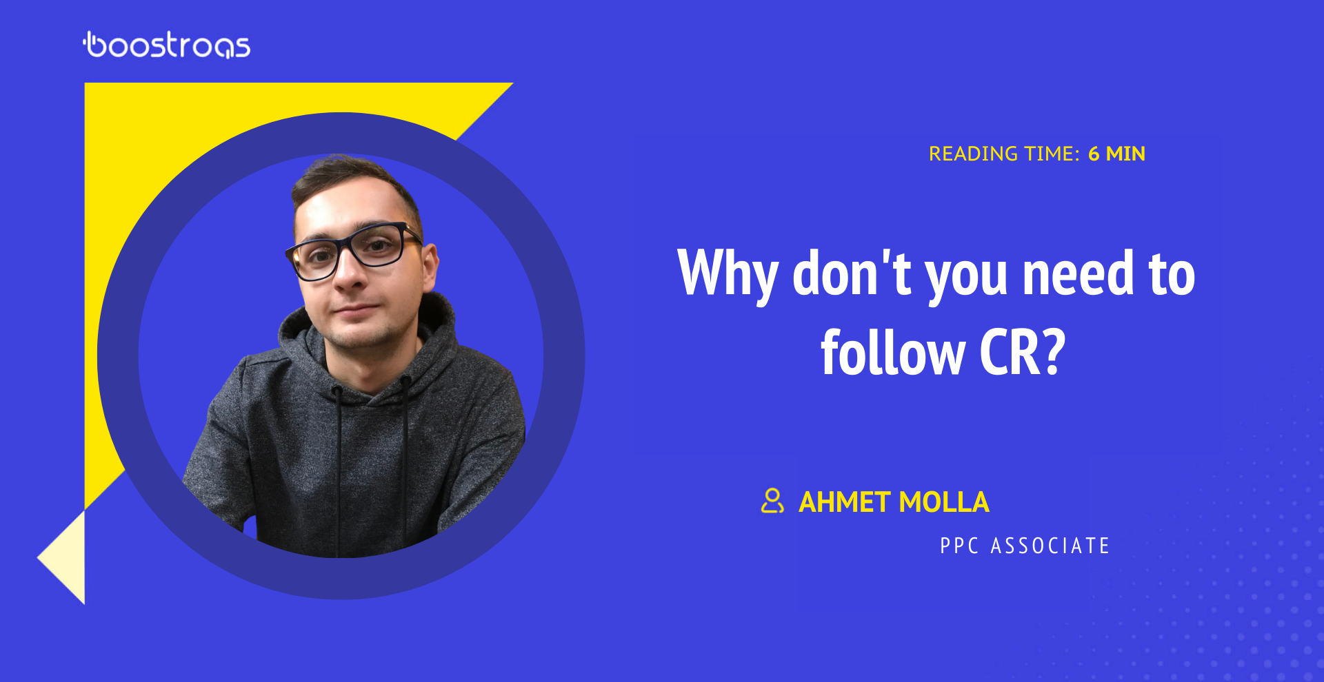 Why don’t you need to follow CR?